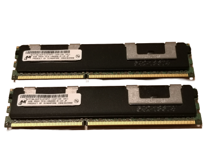 Micron 4GB DDR3 RAM 1333MHz Reg ECC szerver memória - használt - Image 4