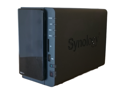 Synology DS211+ 2 lemezes NAS - használt