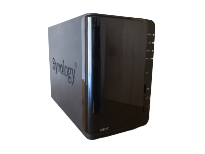Synology DS212 2 lemezes NAS - használt