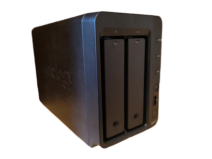 Synology DS713+ (4GB RAM) 2 lemezes NAS - használt