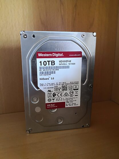 WD Red Plus 10TB WD101EFAX - használt - Image 3