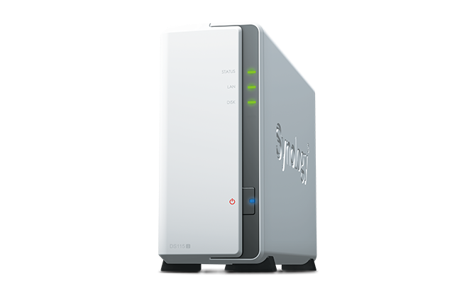 Synology DS115j 1 lemezes NAS - használt
