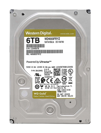 WD Gold 6TB WD6003FRYZ - használt