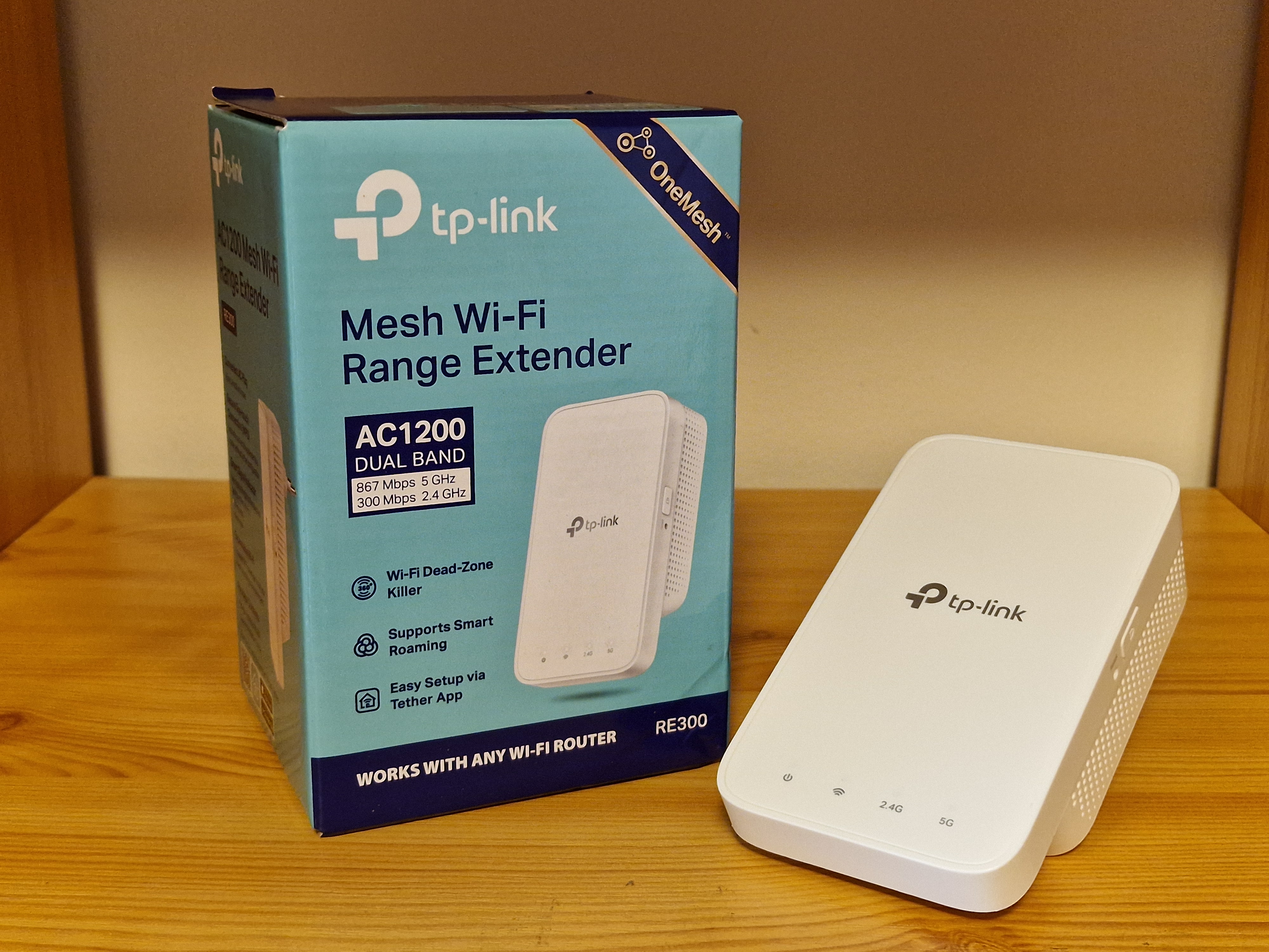 TP-Link RE300 AC1200 Mesh WiFi Extender - használt - Image 2